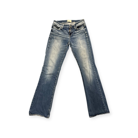 BKE Payton Women’s Bootcut Low Rise Denim Jeans Sz 27L Med Wash Faded​​ - Picture 3 of 12